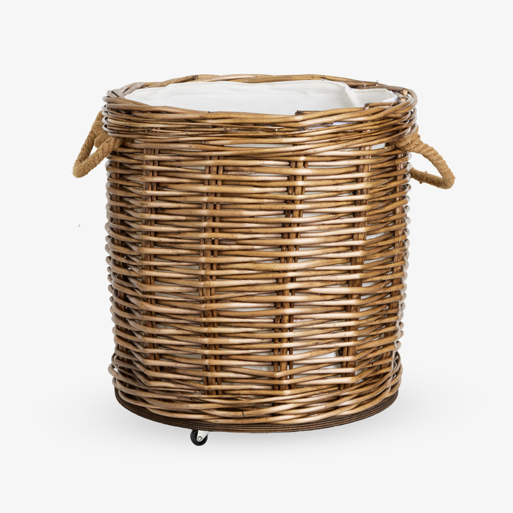 Round Willow Baskets Front View