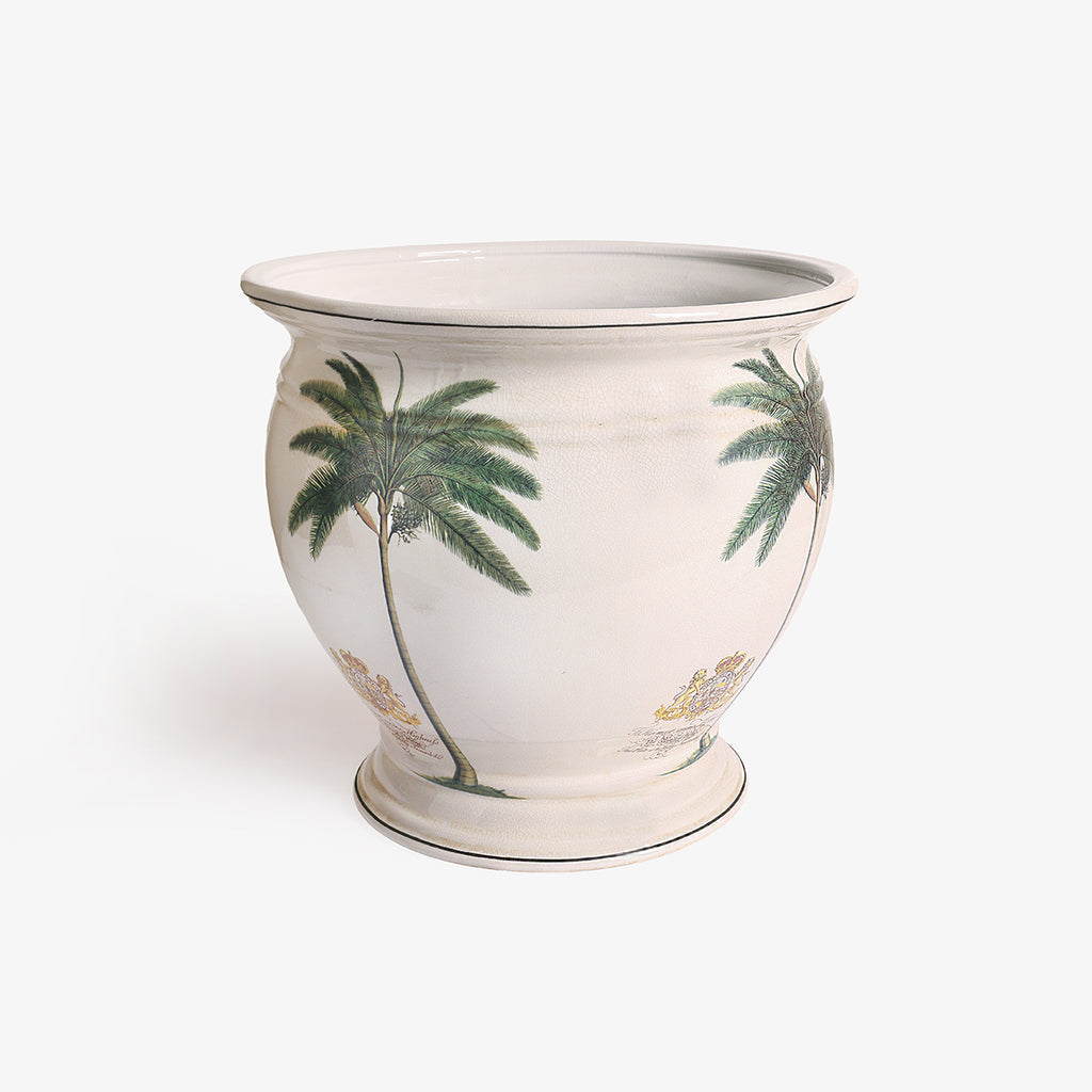 Royal Palm Planter 38cm