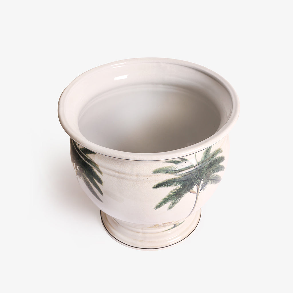 Royal Palm Planter 38cm