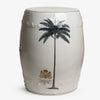 Royal Palm Stool Front