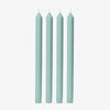Sage Green Dinner Candle 30cm Set of Four Front