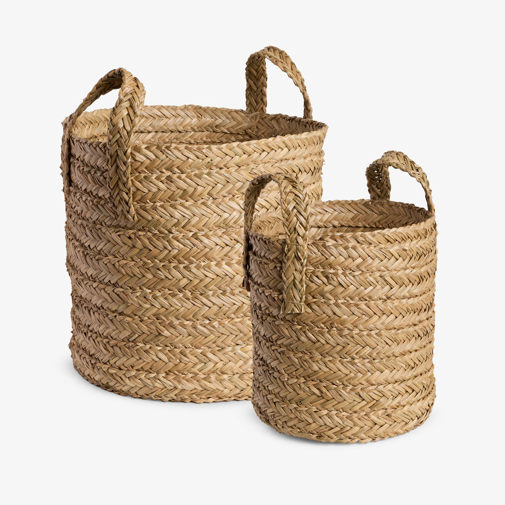 Sapa Woven Seagrass Baskets Group Shot