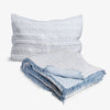 Selene Striped Bedding (Blue & White) Set