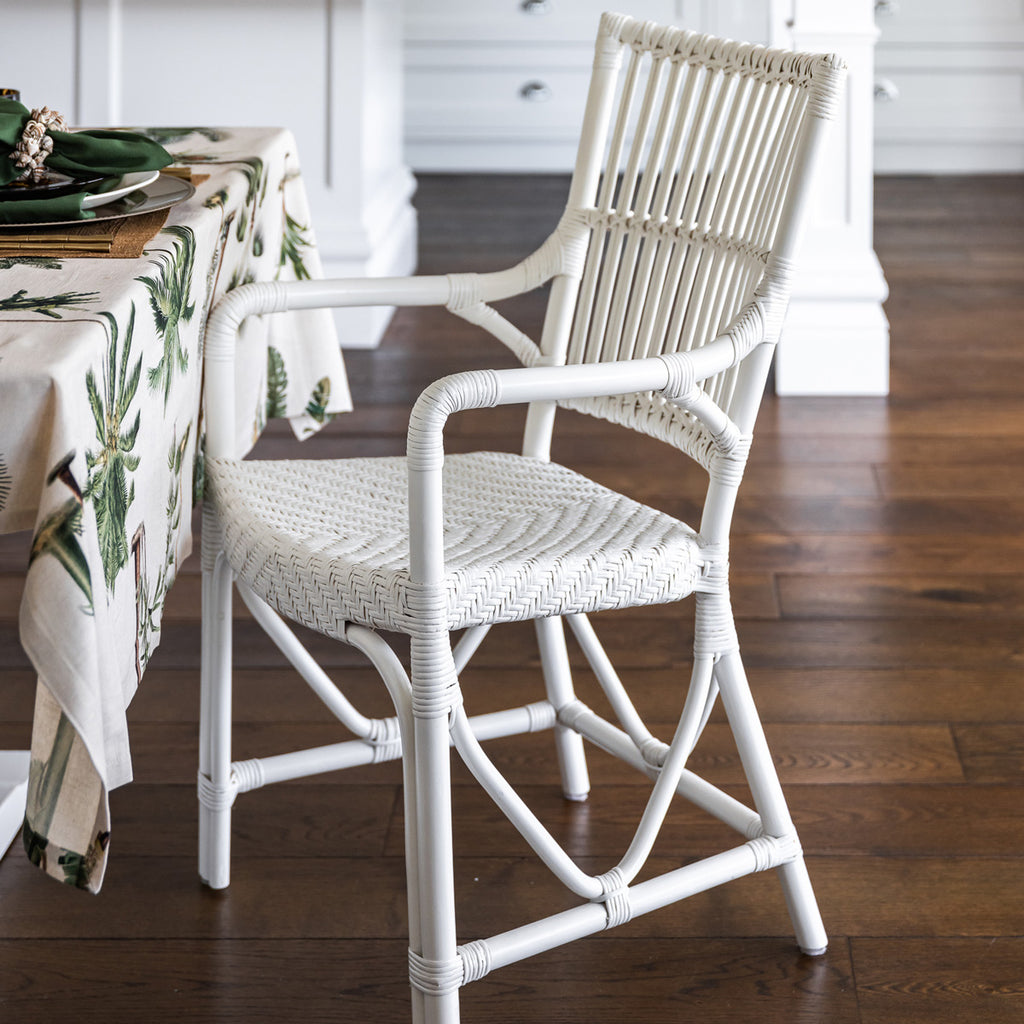 Seychelles Chair (White) Styled