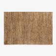 Soumar Hand Woven Jute Rugs (Sand) Front
