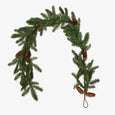 Spruce Pinecone Garland 180cm Front View