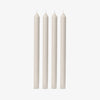 Taper Candles 4 Pack (30cm, Sandstone) Front View