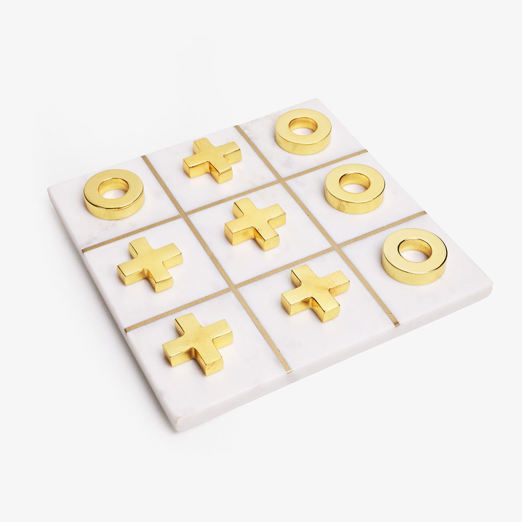 Tic Tac Toe Marble Board