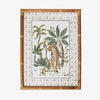 Tiger & Palm Print Front View