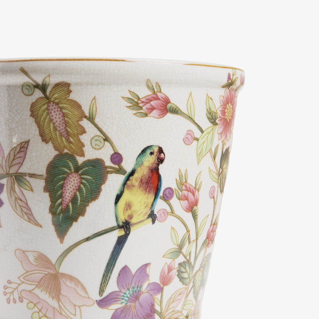 Tropical Planters Close Up of Pattern