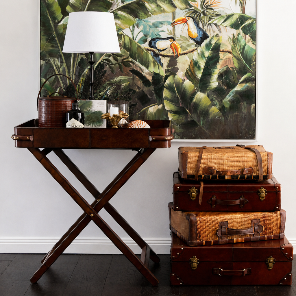 Bamboo Lamp (Antique Brown)