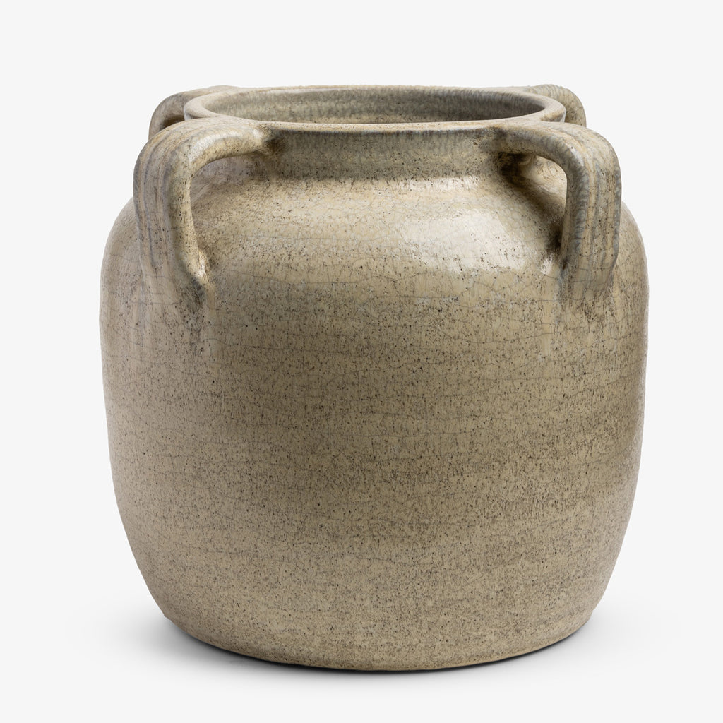 Valetta Pot (Sand) Front