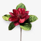 Velvet Magnolia Garnet Stem