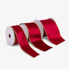 Velvet Wired Ribbon (Red) Front