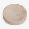 Verona Travertine Soap Dish Front