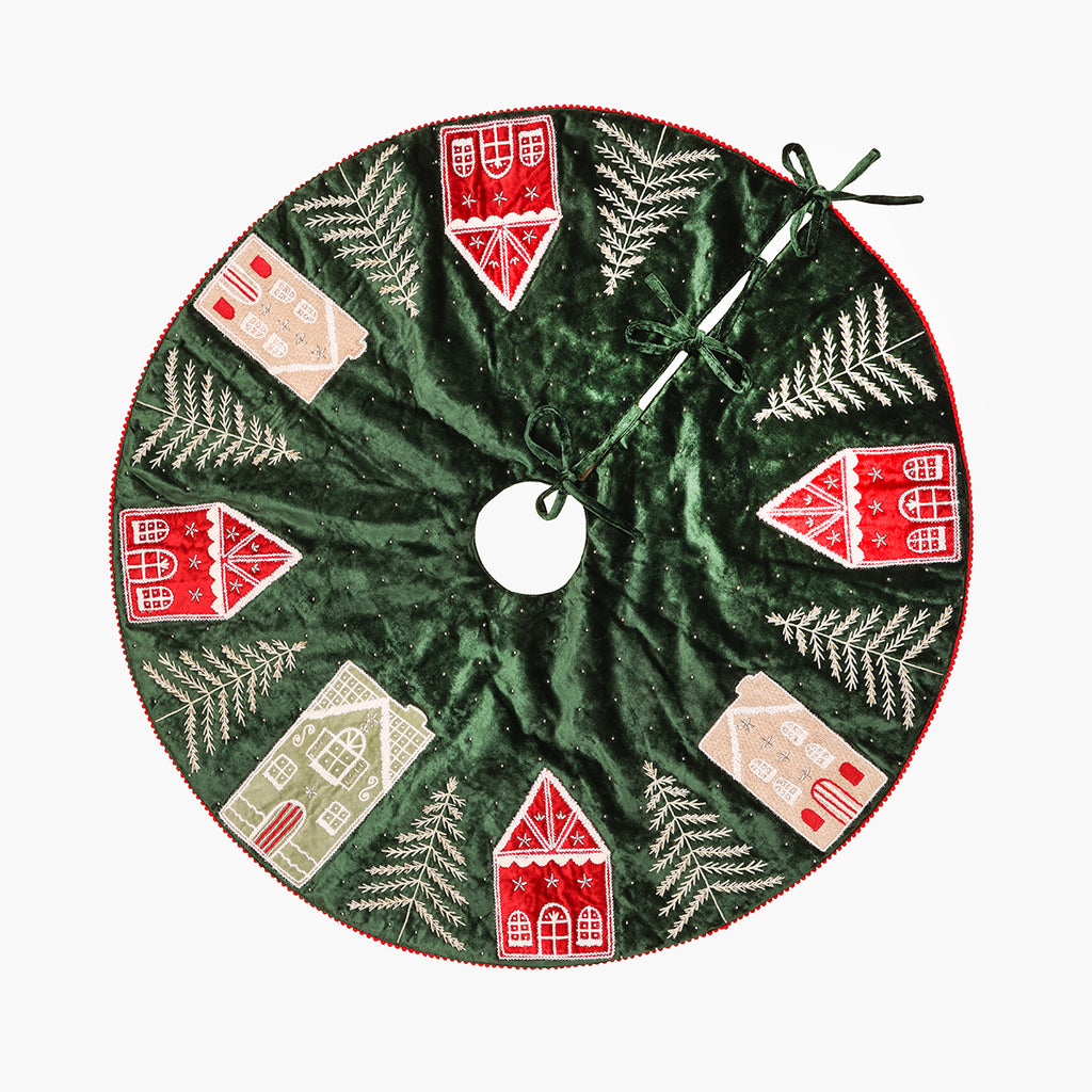 Village Christmas Tree Skirt