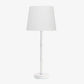 Bamboo Lamp (White) With Shade