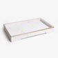 Marble Tray with Brass Inlay 51cm Hero