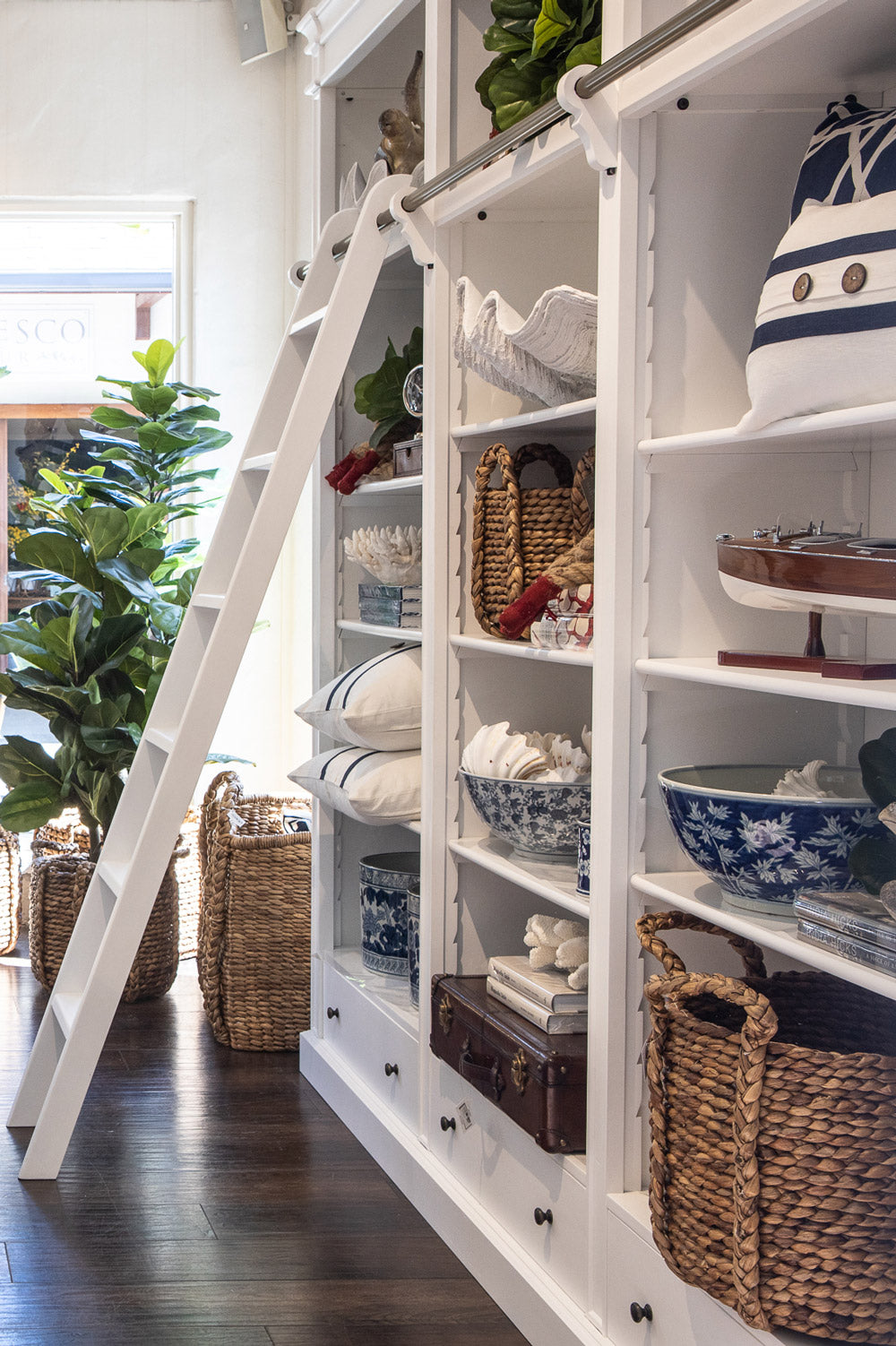 Bookcases at Alfresco Emporium, Bundall.