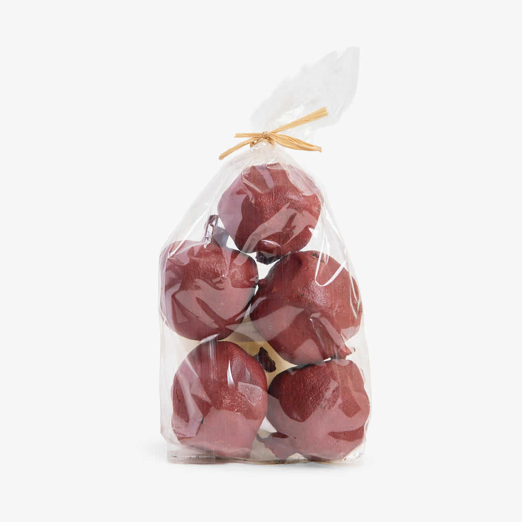 Whole Dried Pomegranate Decorations Front View Package