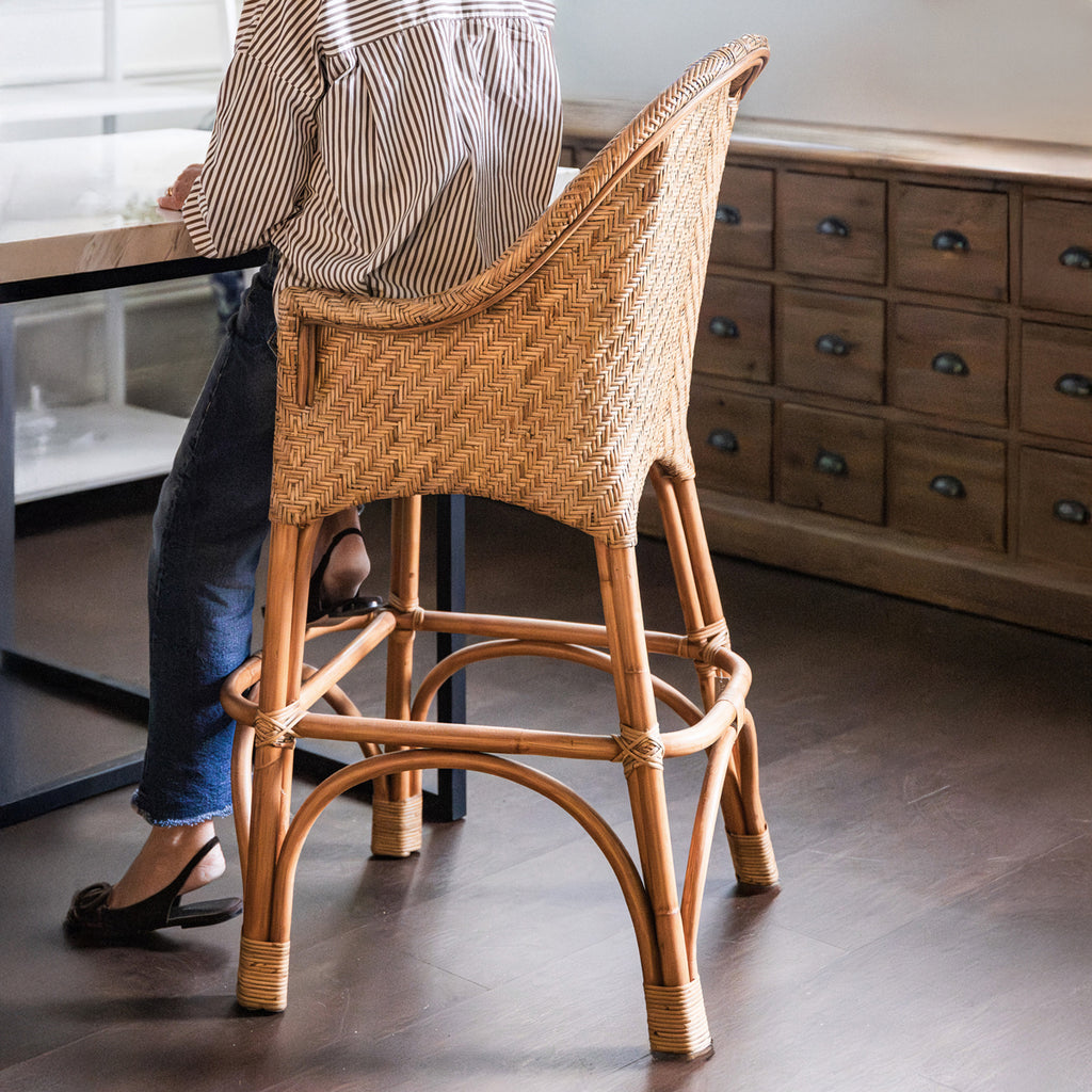 Winchester Rattan Barstool Styled