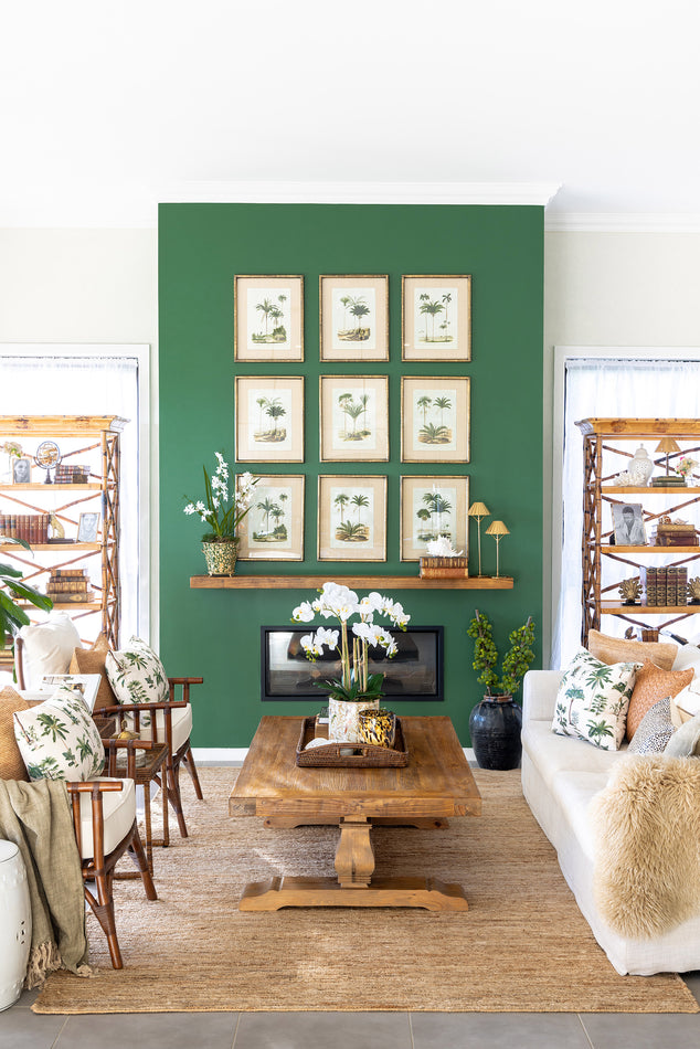 Cosy Winter Island Living Room