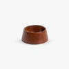 Wooden Display Base For Rugby & Soccer Balls Front View
