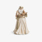 Woodland Santa Ornament Front View
