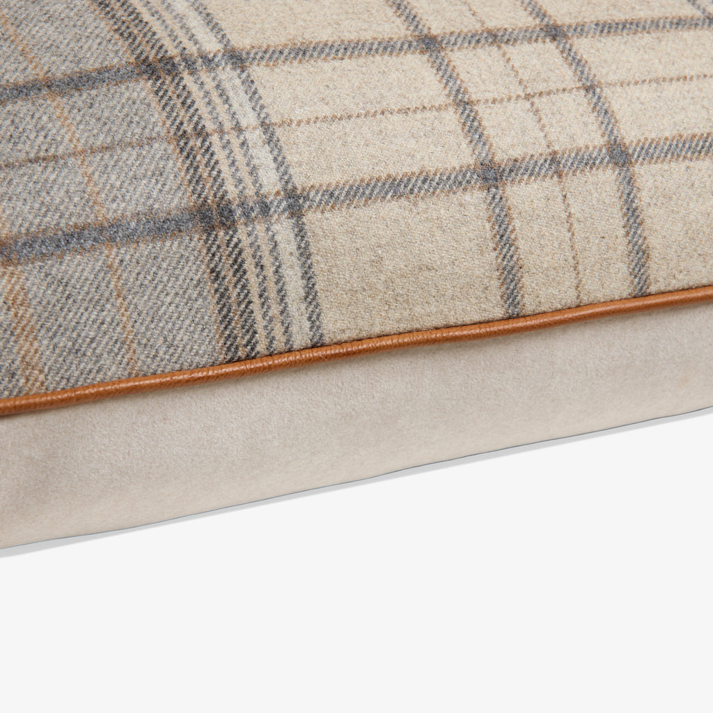 Highland Rectangular Cushion Cover (Grey) Close Up