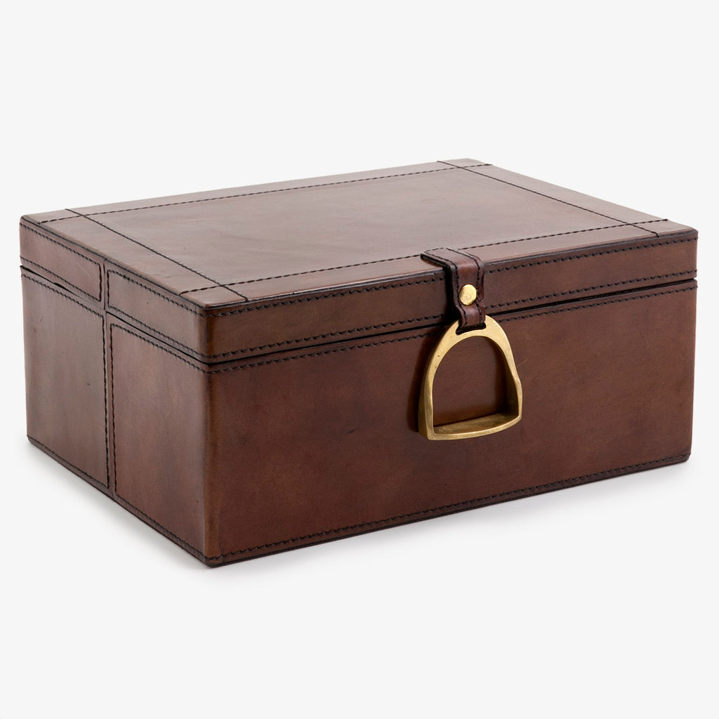 Leather Boxes With Stirrup