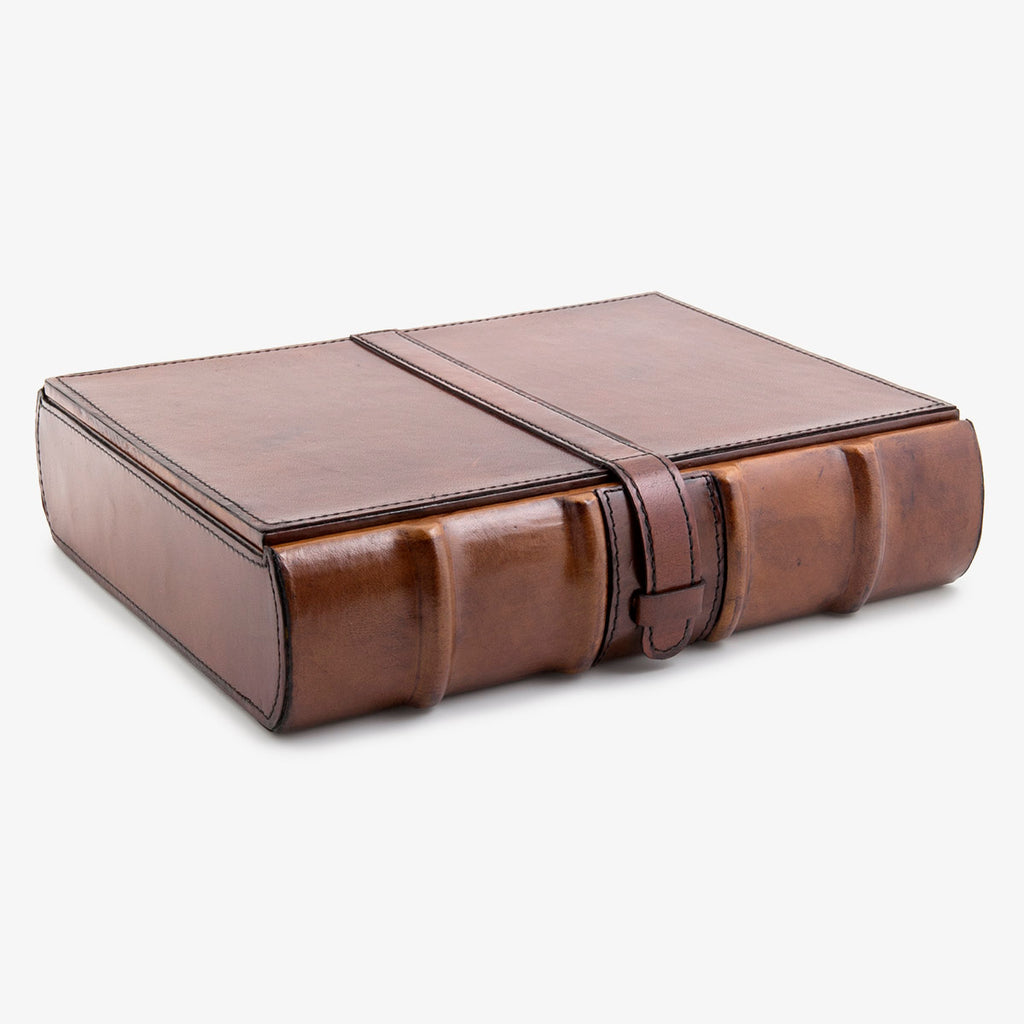 Leather Book Box