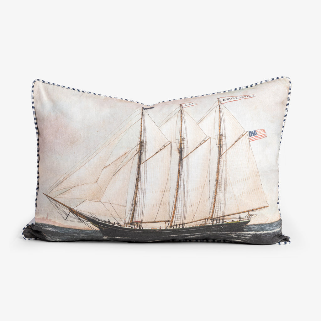 American Schooner Cushion Cover