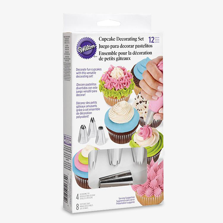 Wilton Cupcake Decorating Set 12 Piece Set Alfresco Emporium
