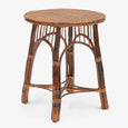 Bamboo Round Table Front
