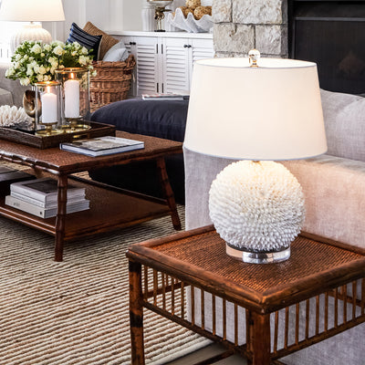 Bamboo Square Table Styled