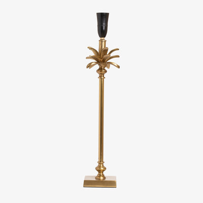 Brass Palm Lamp Base 