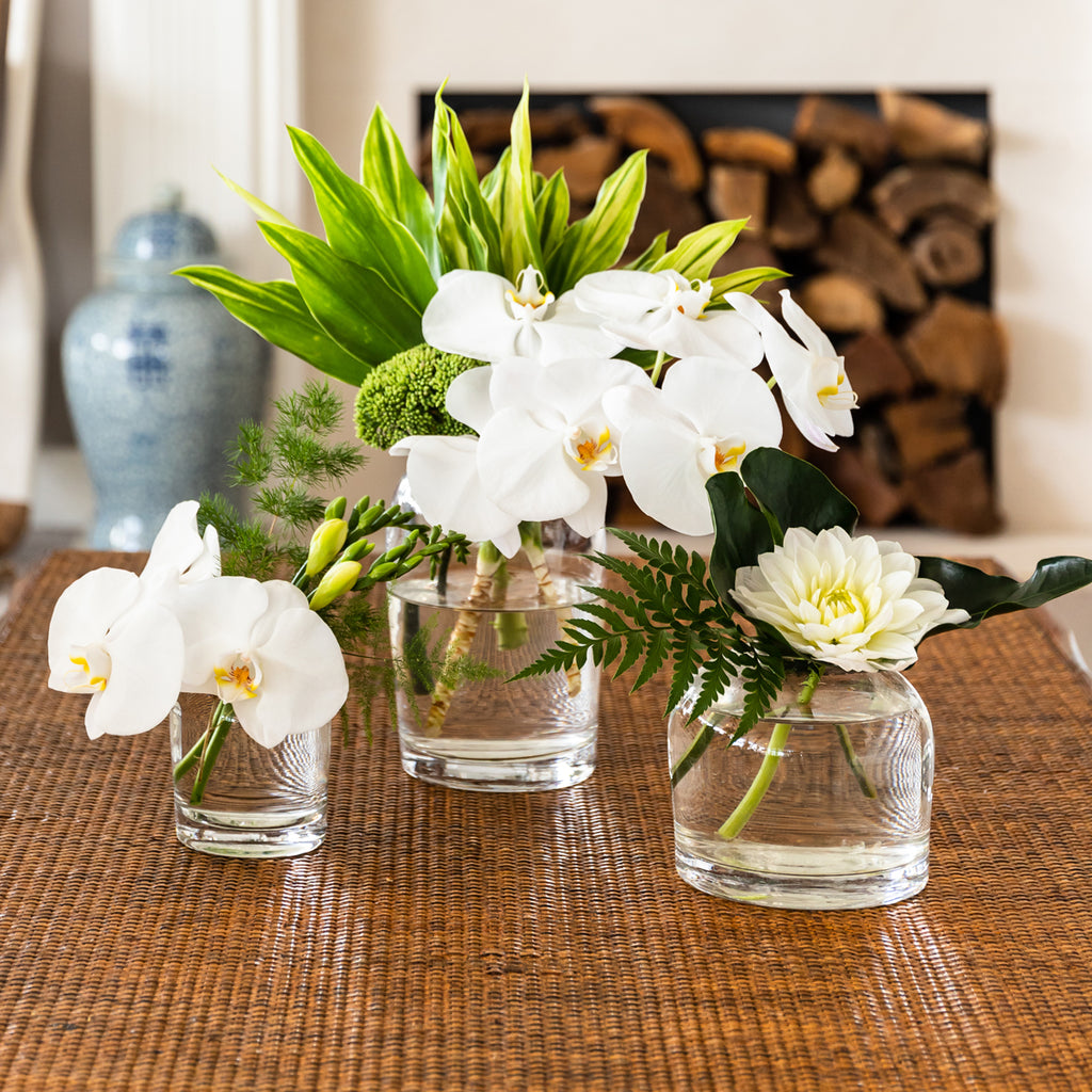 Bud Glass Vases Styled