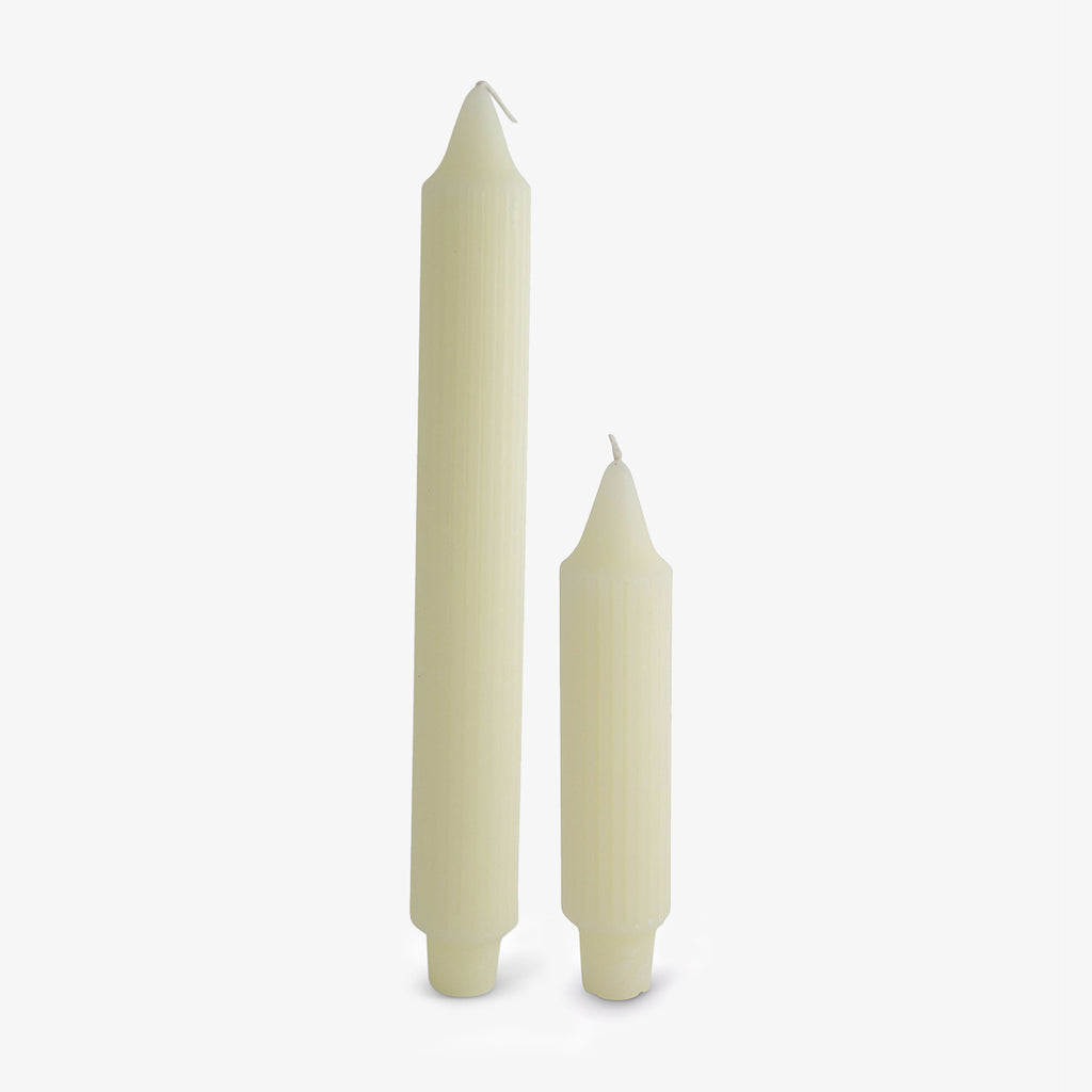Library Candles Ivory