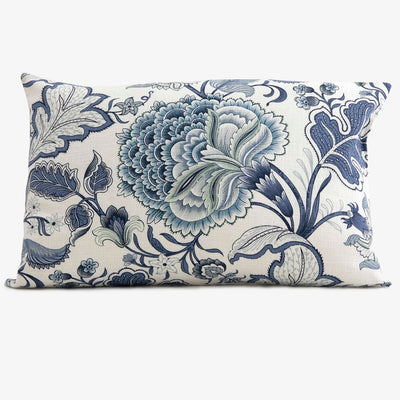 Rhapsody Blue Rectangular Cushion