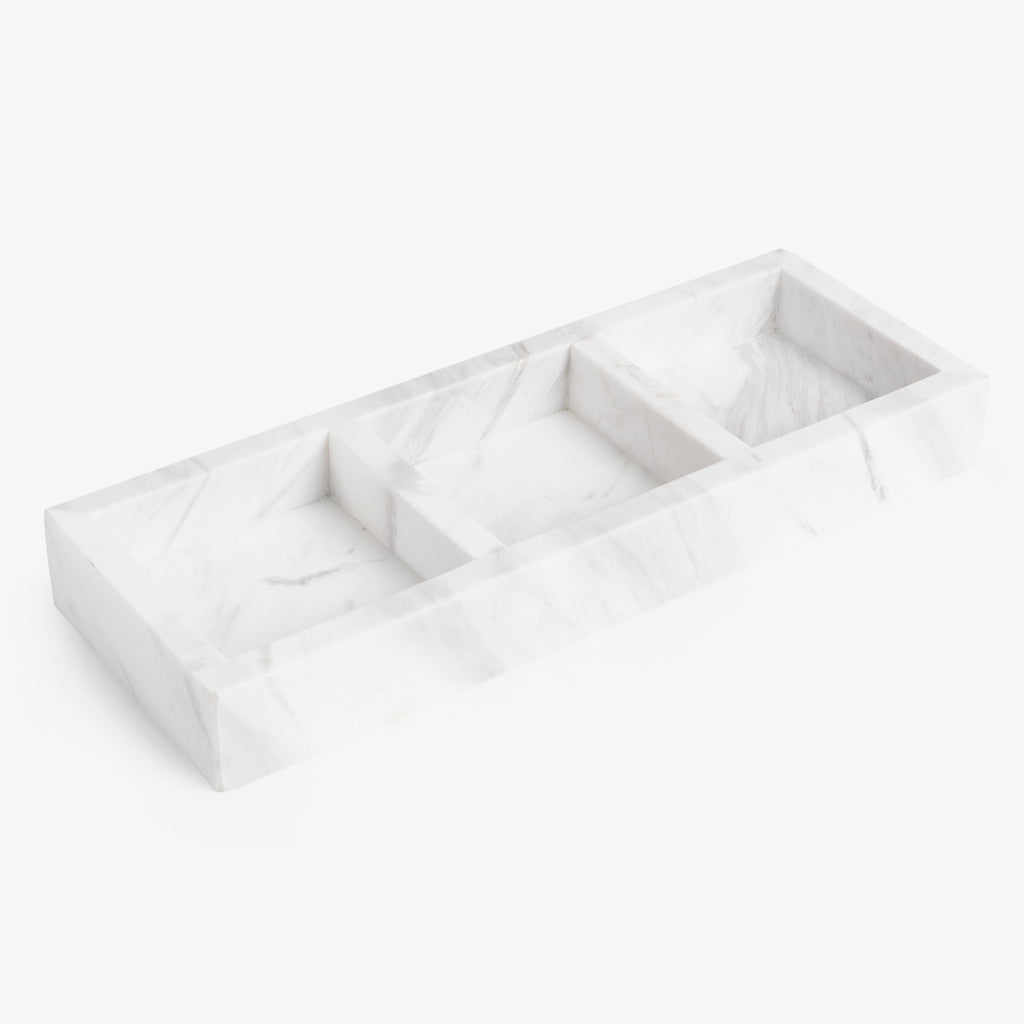 Como Marble 3 Divided Tray