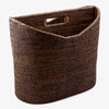 Rattan Magazine Holder Brown