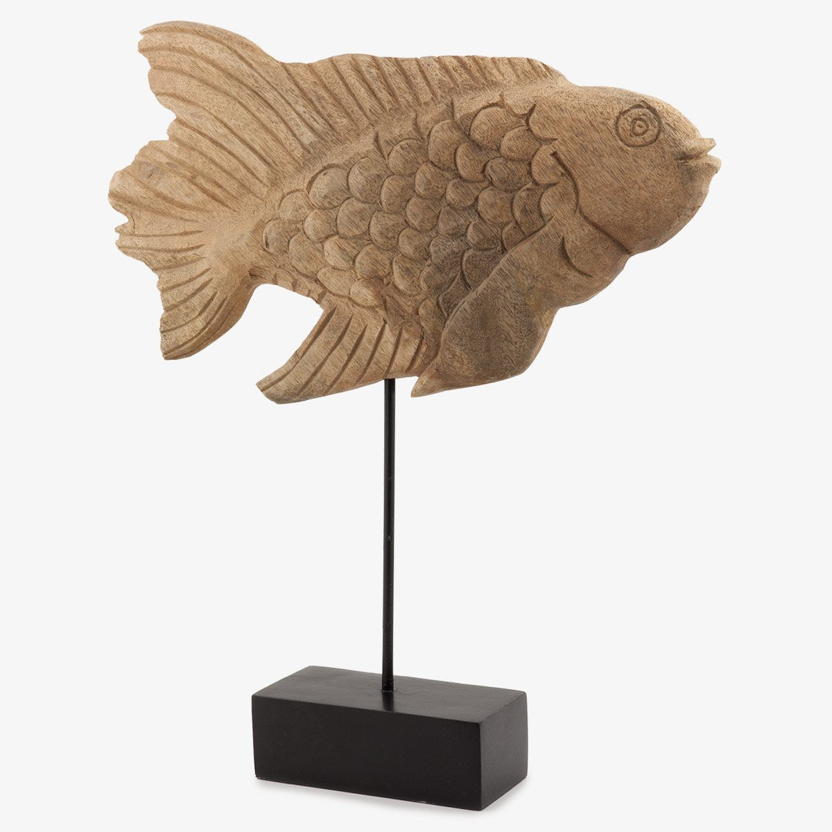 Wooden Fish Tall 54cm – Alfresco Emporium