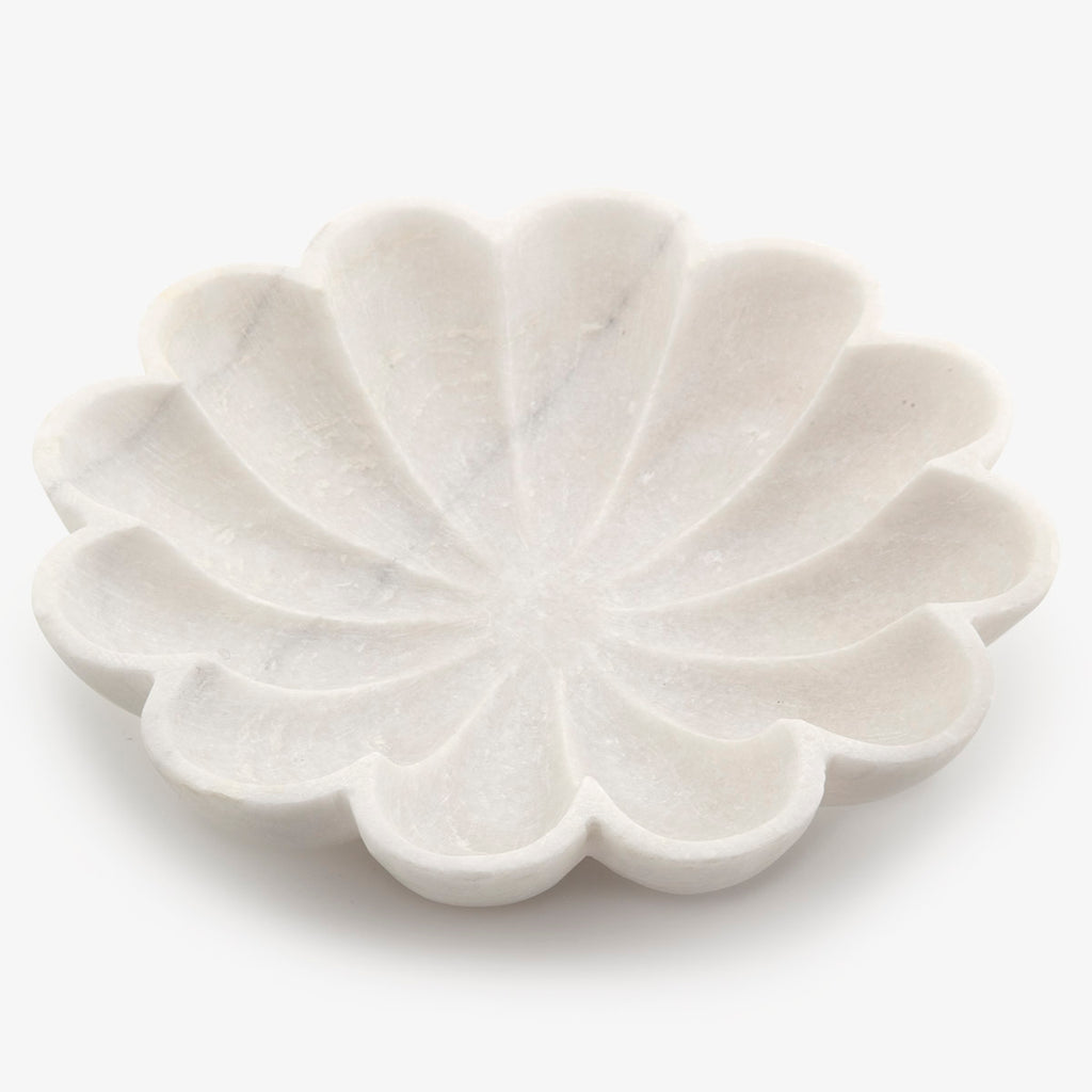 Marble Flower Bowls