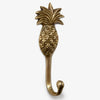 Pineapple Wall Hook Brass