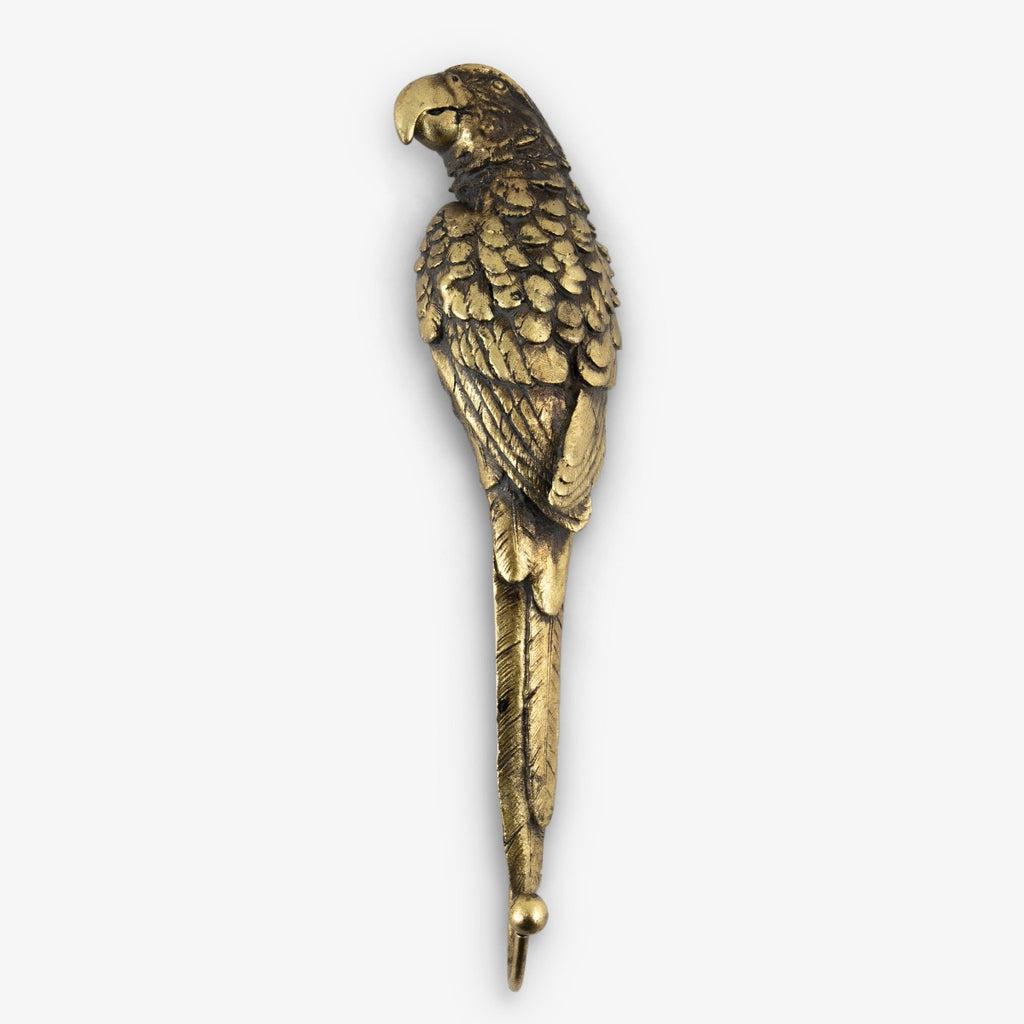 Gold Resin Parrot Hook