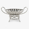 Nickel Bamboo Oval Dish