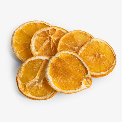 Dried Orange Slices Close Up