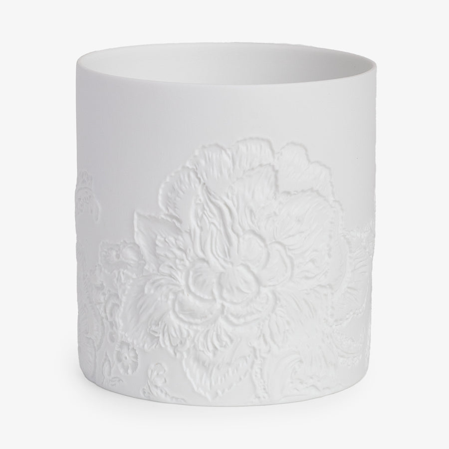 East Hamptons White Bisque Votive Front