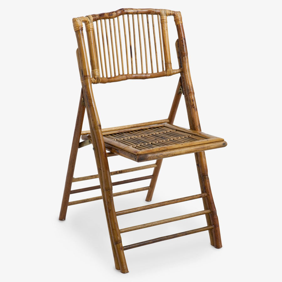 Bamboo Folding Chair Natural