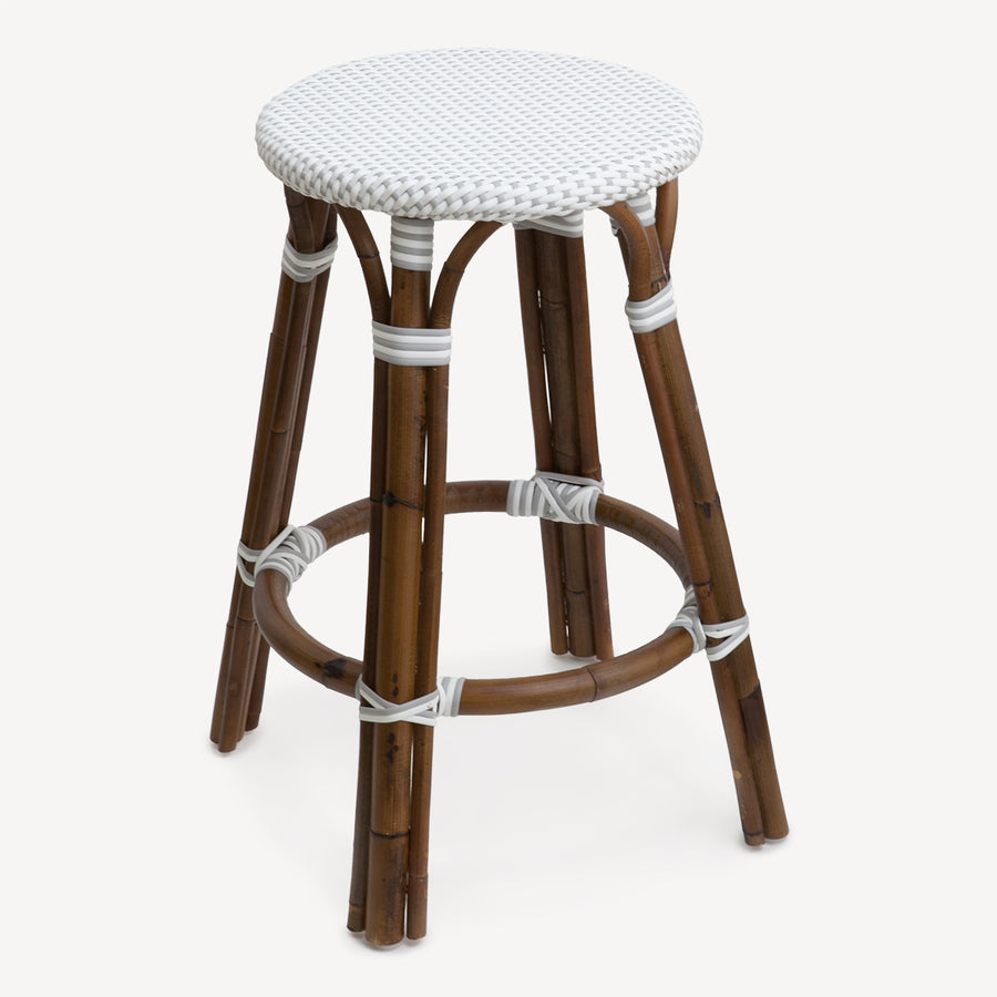 St Tropez Stool 1x1 Grey